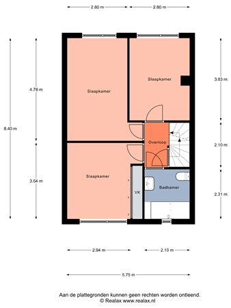 Floorplan - Rietgans 80, 3752 KJ Bunschoten-Spakenburg